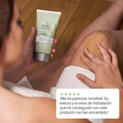 Aplicación crema emoliente natural CBD Cutis en piel