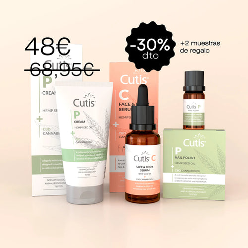 Pack: Sérum + Laca de uñas + Crema hidratante