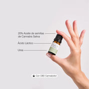 Esmalte uñas CBD Cutis P con 20% aceite de semillas de Cannabis Sativa