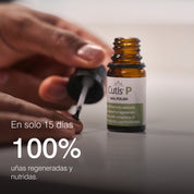 Esmalte reparador uñas CBD Cutis P resultados en 15 días