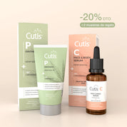 Pack de crema hidratante y sérum facial con CBD de The Cutis Lab para hidratar, calmar y proteger la piel sensible